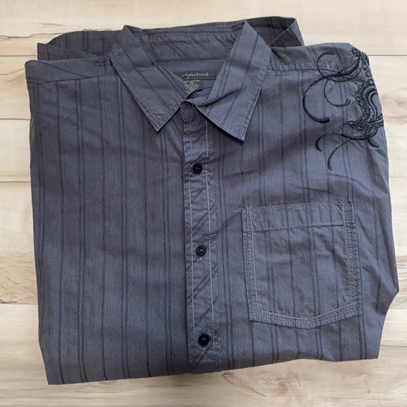 Method Mens XL Button Front Long Sleeve Shirt - Picture 8 of 9